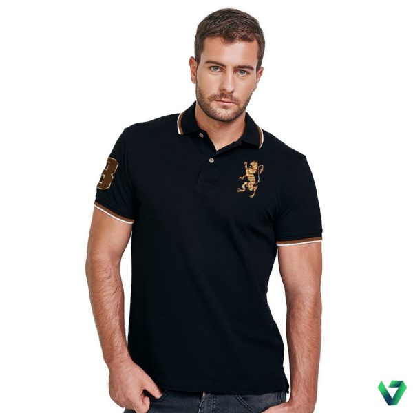 Giordano 3d Lion Embroidery Polo Shirt Vegapk 